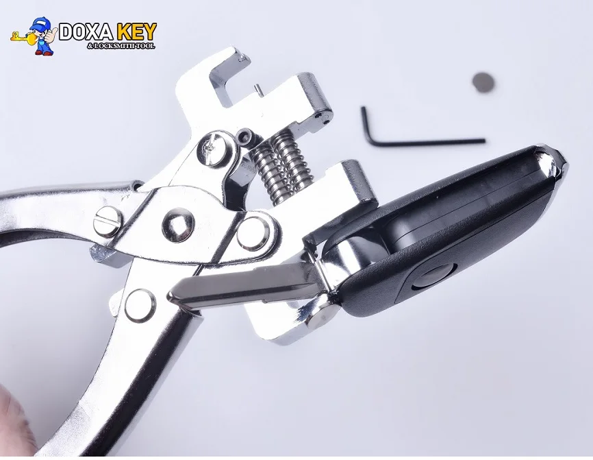 Key Vice Remover Flip Alat Memperbaiki Kunci Tukang Kunci Turun Pemasangan Pin Flip Kunci Lipat Pin Perpecahan Alat Kunci Lipat Pembongkaran