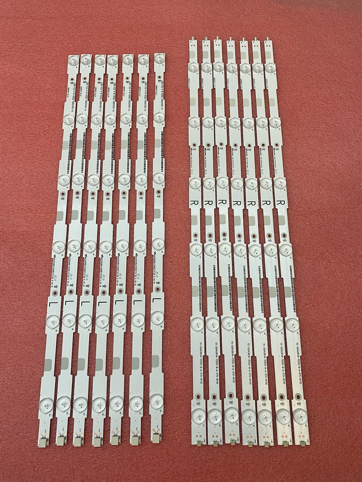 New LED  Strip (14) For 55PUH6400 55PUK6400 55PUX6400 55PUT4900 55PUT6400 55HFL5010T LB55037 V1_03 R L LB55043 LB55052