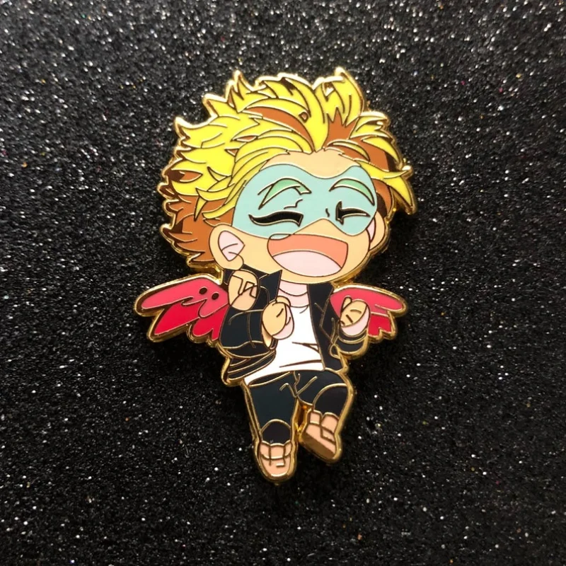 Japanese Manga My Hero Academia Enamel Pin Cute Cartoon Anime Brooch Fashion Metal Badge Backpack Accessories Jewelry Gifts 2021