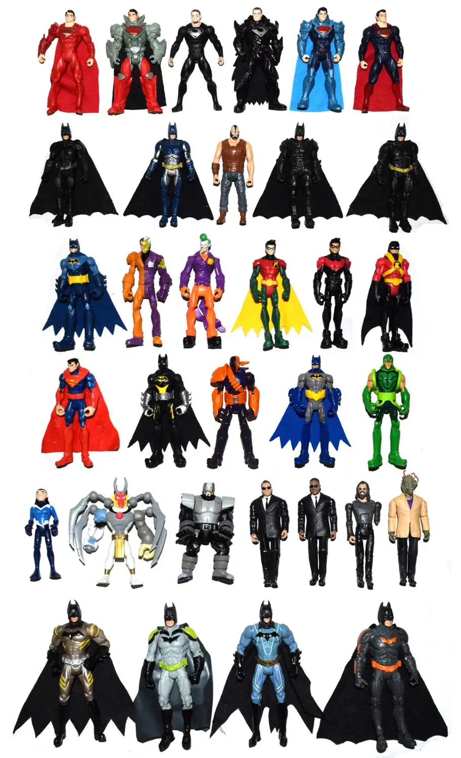 Lot of  Random DCU Young Justice Superheroes Villains Mixed Loose Action Figure