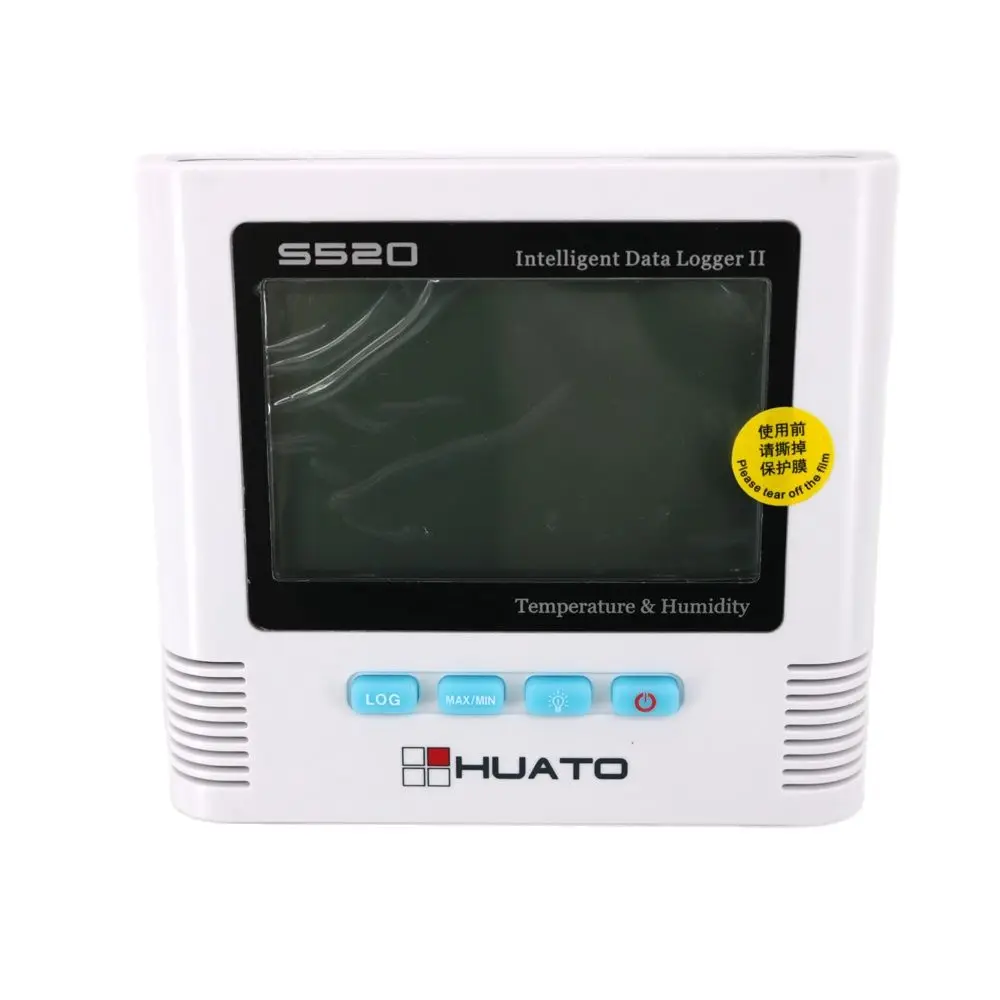 S520-EX Alarm Temperature Humidity Data Logger Recorder -40~+85℃ 0~100%RH 3M Enternal Sensor