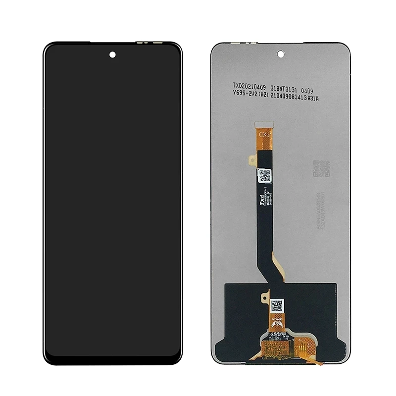 6.95 "untuk Infinix Note 10 X693 Tampilan LCD Layar Sentuh Digitizer Assembly Note10 Bagian Penggantian Perbaikan LCD