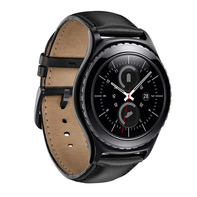 22mm/20mm leather strap for samsung Gear S2 Classic S3 galaxy 46mm/42mm band huawei watch 3/3 Pro gt 2 amazfit bip bracelets