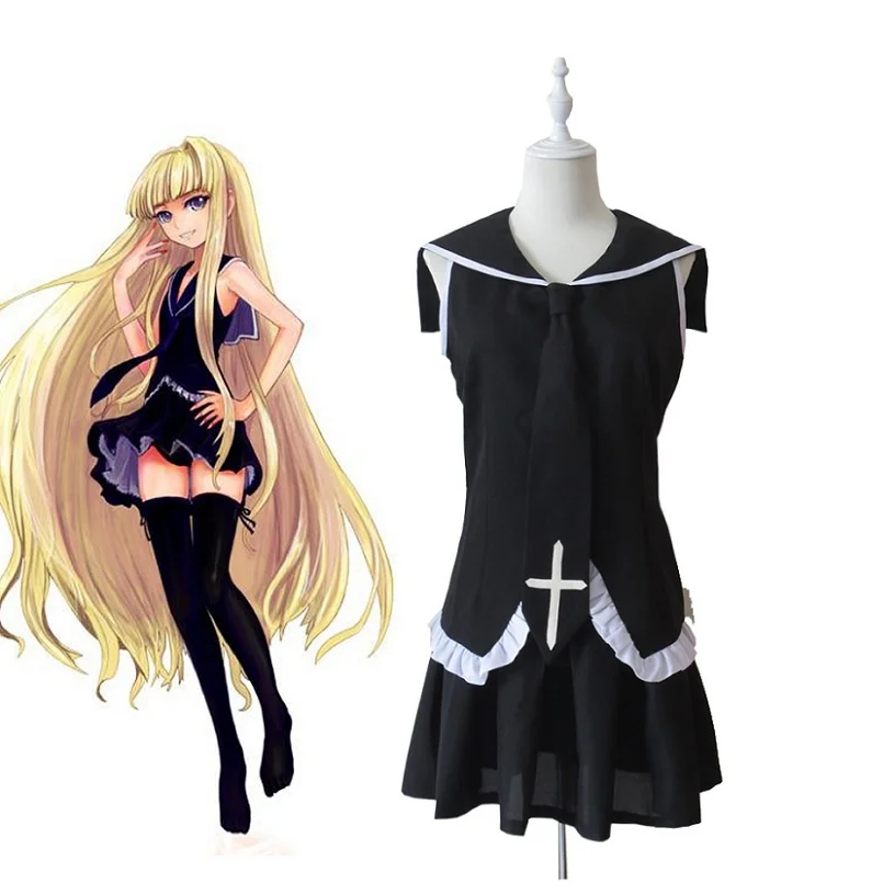 

Unisex Anime Magister Negi Magi mahou sensei negima Evangeline A K McDowell Cosplay Costume Sets