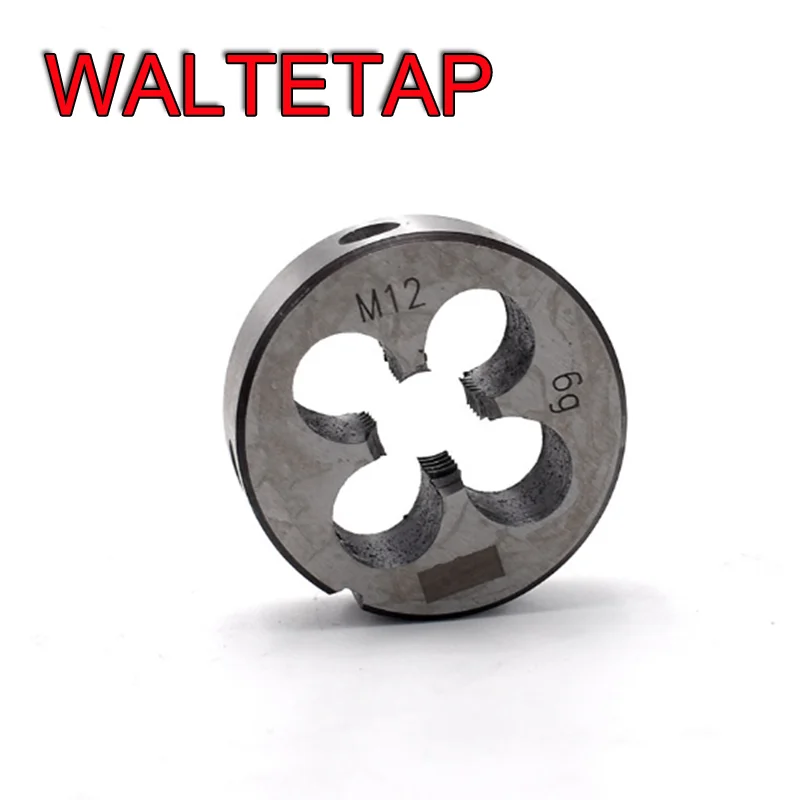 WALTETAP HSS Thread Round Die UNC UNF 7/16 1/2 9/16 5/8 11/16 3/4 Threading Dies Tool