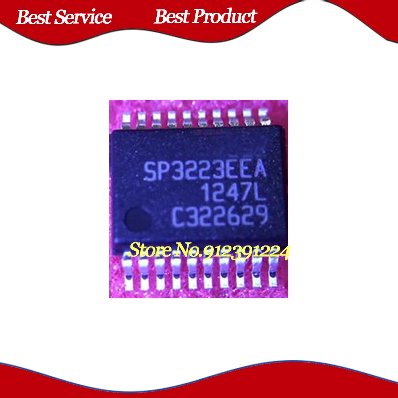 5 Pcs/Lot SP3223EEA-L/TR SP3223EEA SSOP20 New and Original In Stock