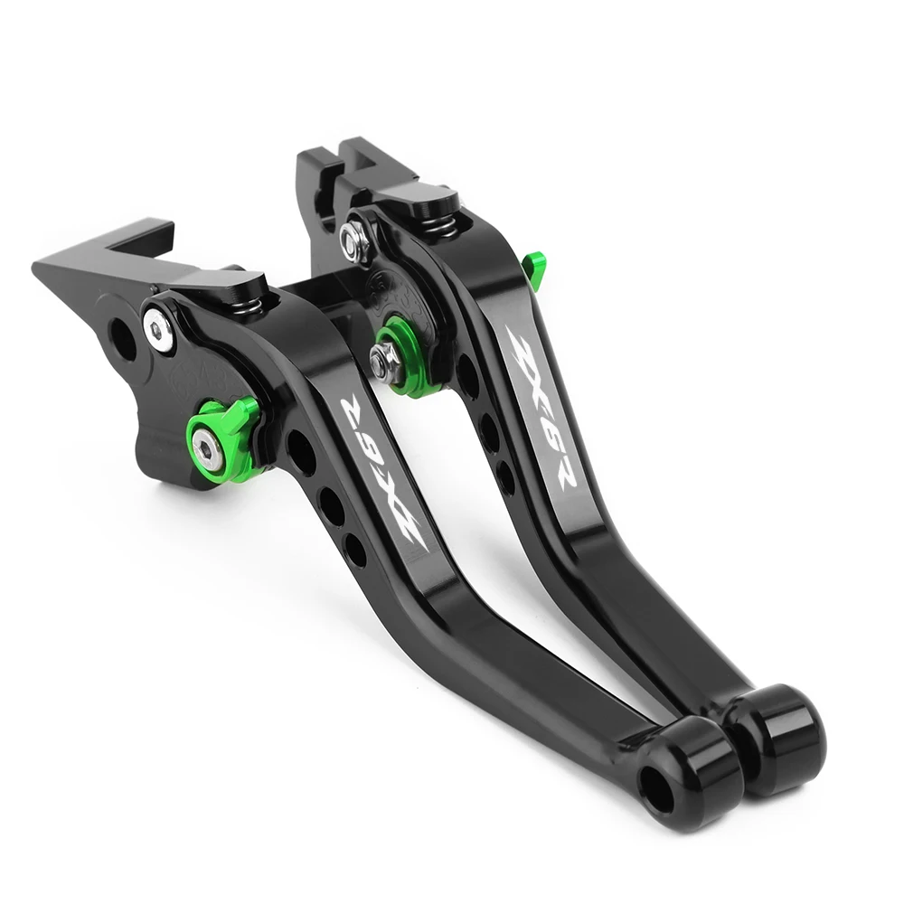 CNC Short Brake Clutch Levers For Kawasaki ZX6R ZX 6R ZX-6R / 636 2019 - 2023 2022 2021 Motorcycle Accessories