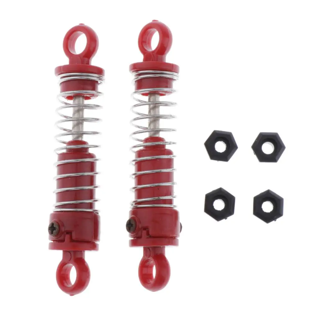 Assembled Springs Shocks Absorber Parts for 1/18 RC Car HS 18301 18302 18311 18312, 2 Pieces