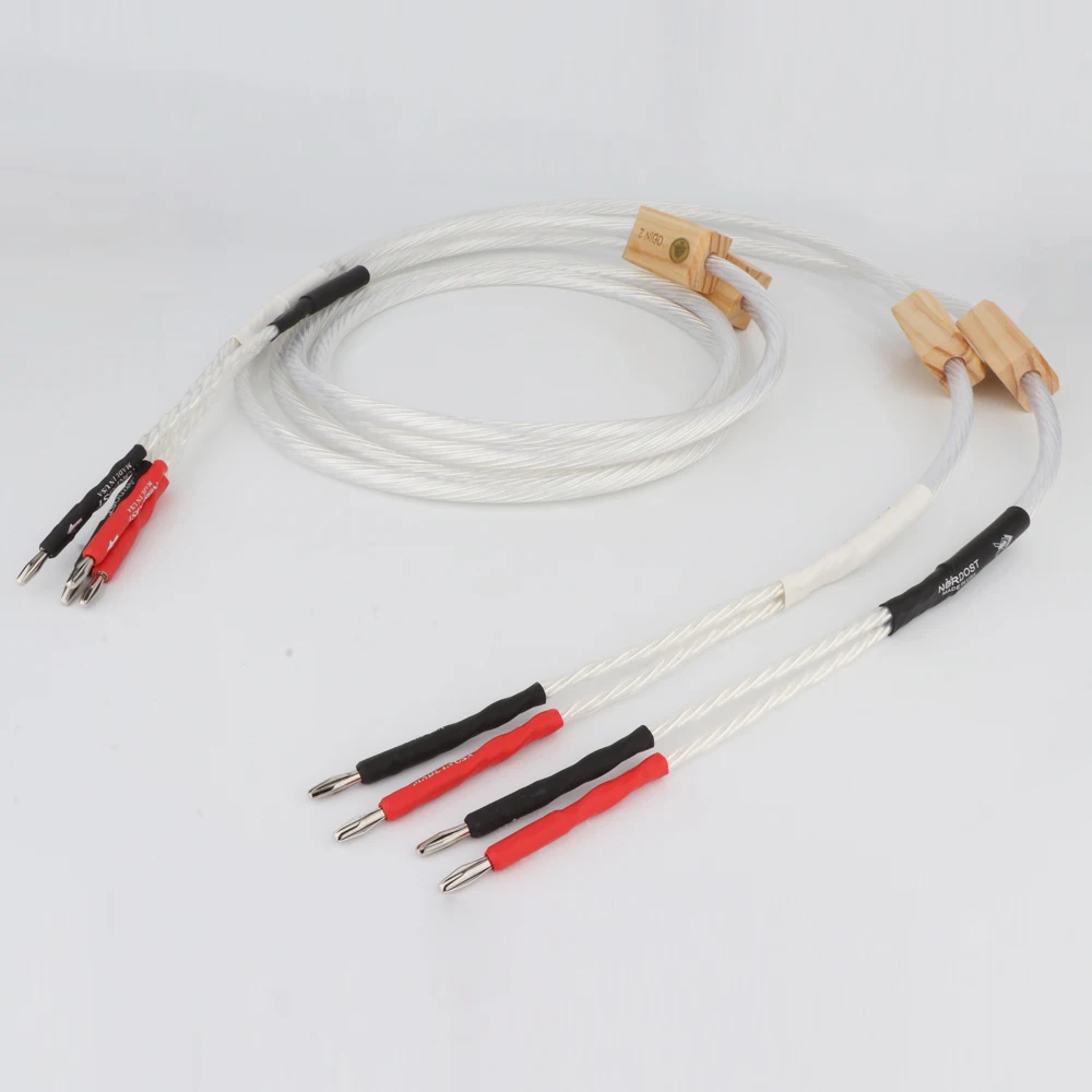 

Nordost Odin 2 OCC Silver-plate flagship audio speaker cable HiFi main speaker amplifier cable Ghodium plated plug