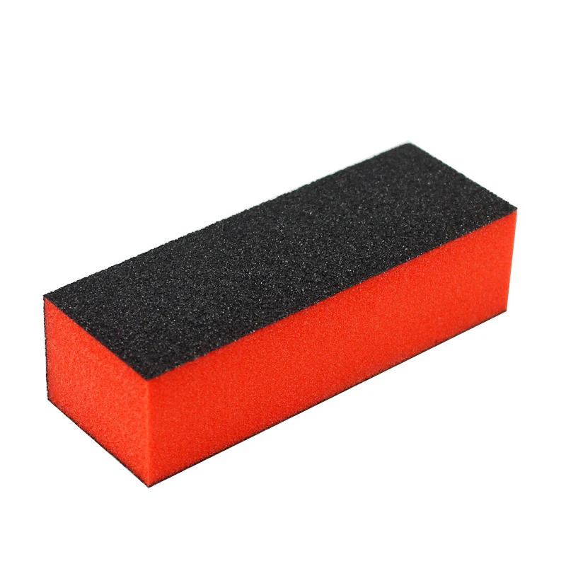 5-teiliges Nagelpflege-Polierblock-Set in Orange, Maniküre-Werkzeuge zum Schleifen und Polieren – Detail 2