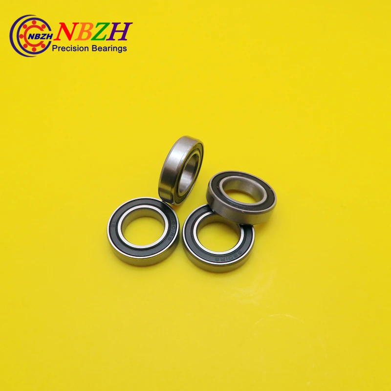 

NBZH Bearing500pcs Free Shipping The Rubber Sealing Cover Thin Wall Deep Groove Ball Bearings 6801-2RS 12*21*5 Mm