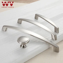 WV Modern Kitchen Cabinets Storage Dressers Closet Door Silver Handle Drawer Handles Shoe Cabinet Wine Cabinet Pulls Hardware