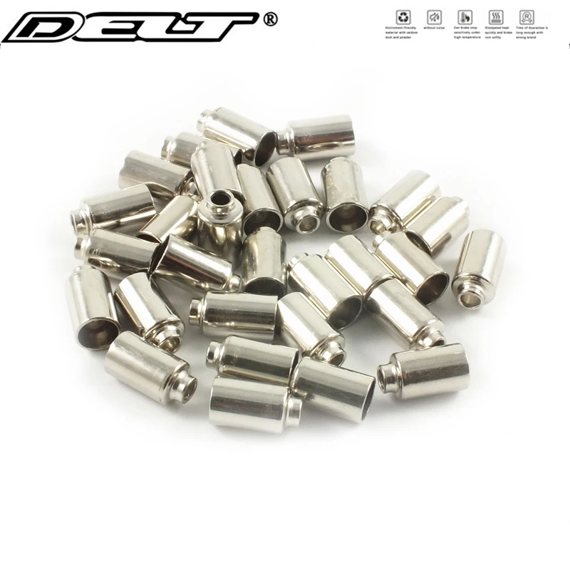 

DELT 100Pcs Bicycle Brake Line Cap Cable Caps，Shifter Cycling Cord End Covers Mountain Bike Riding Parts