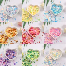 New Hot Sales10g/Pack DIY Sequin For Craft Mix Star Flower Shell Leaf Shapes Sequins Lentejuelas Pearls Glass Seed Beads DIY App