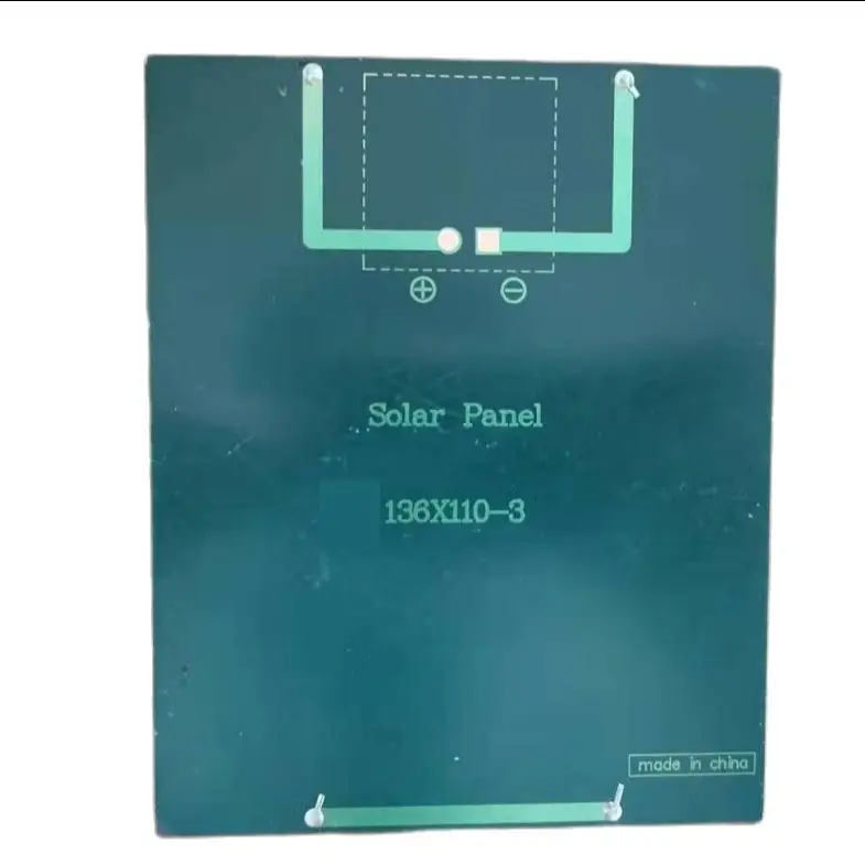 5 Pieces Epoxy Solar Panel 2W  Poly Crystalline 6V High efficiency