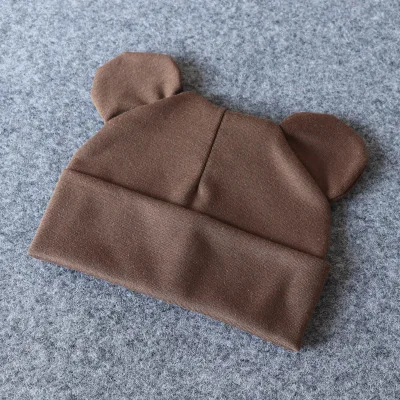 Soft Newborn Hat Baby Beanie Cotton Infant Bonnet Baby Cap for Girls Boys Kids Hats Newborn Photography Props Accessories 0-12M