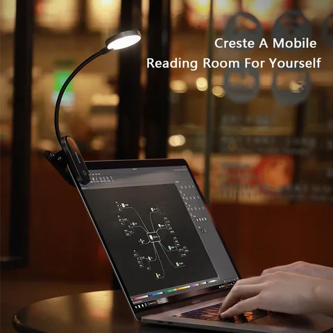 Светодиодная настольная лампа Baseus с USB-зарядкой и защитой глаз — детальный вид товара