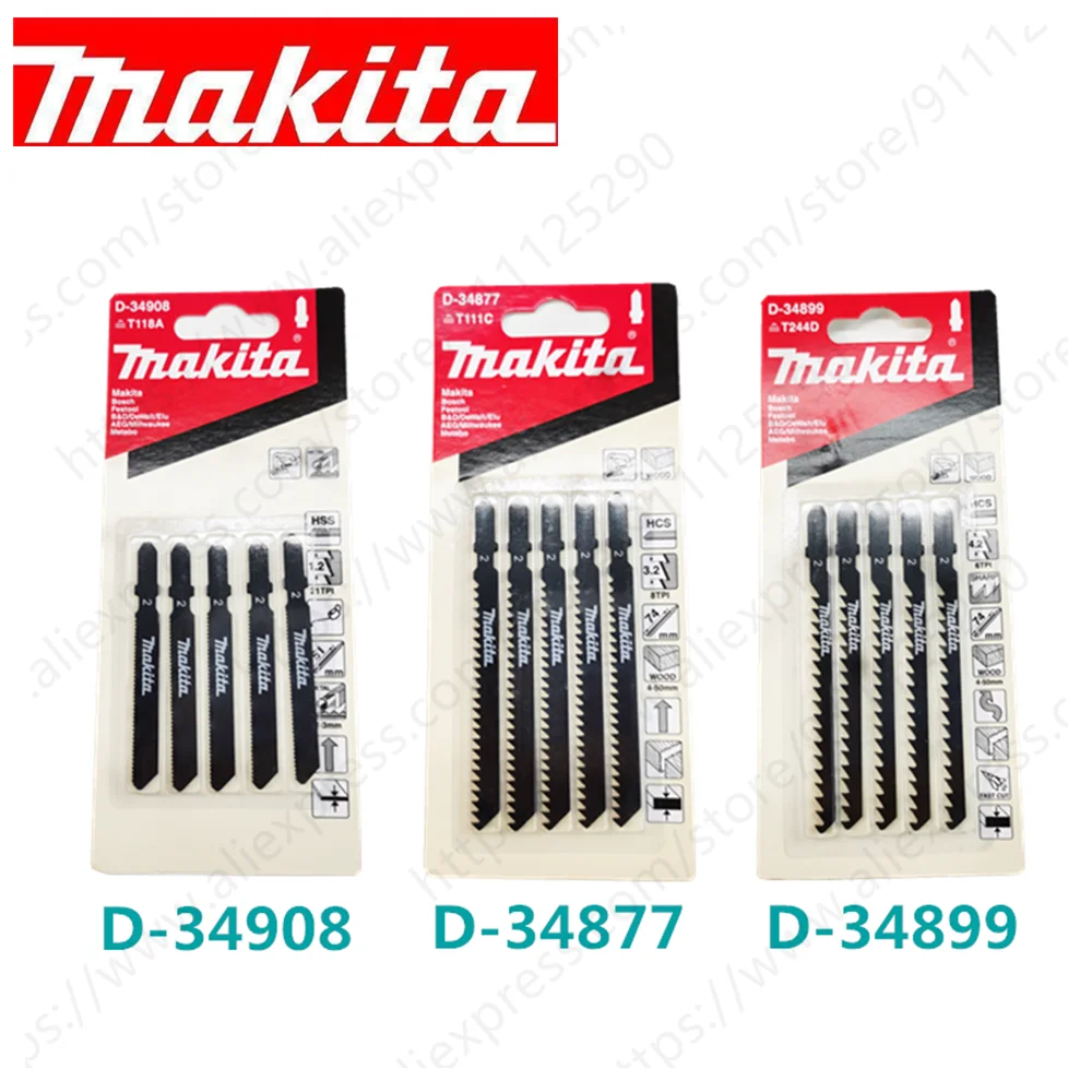 

Makita B-type jig saw blade wood aluminum metal cutting saw blade D-34877 D-34899 D-34908