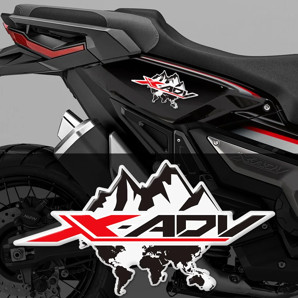 

Motorcycle X ADV For HONDA XADV 750 X-adv X-ADV 750 3D Logo Side Panel Stickers Tank Pad Fuel Protector Fairing Emblem sticker