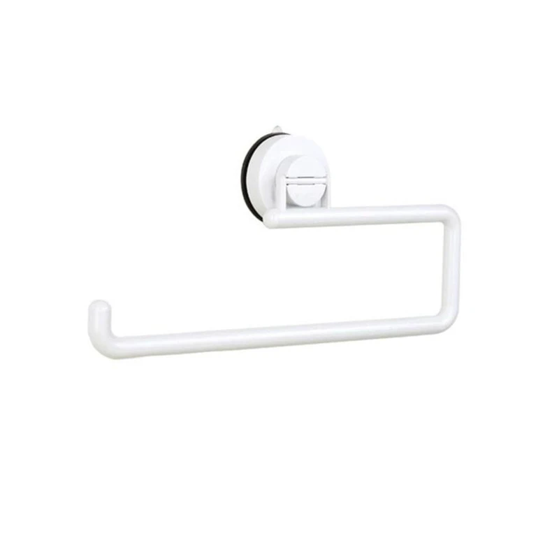 Paper towel rack vacuum suction cup free punching kitchen accessories bathroom towel rack storage rack paste Daily Supplies