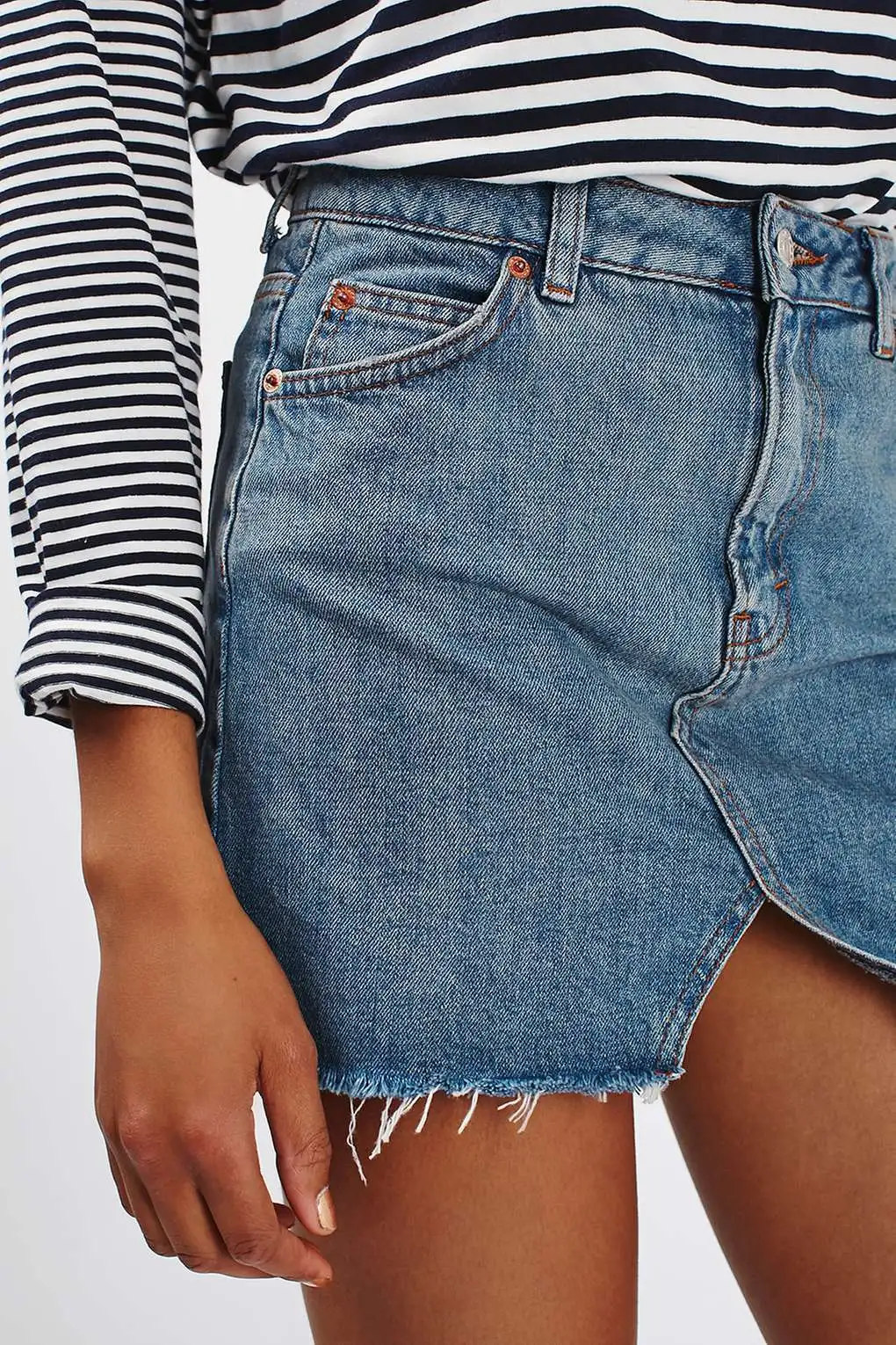 2025 New Women\'s Summer Denim Skirt Fashion Sexy Mini Skirt Star Same Style Short Jeans Skirt S-2XL Drop shipping