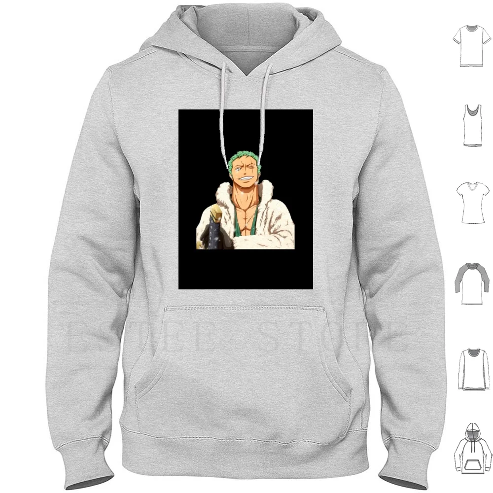 Angry Roronoa Zoro Smiling Hoodies Funny Monkey D Luffy Manga Japanese Series Anime Hat Adventure Smile Angry Sexy