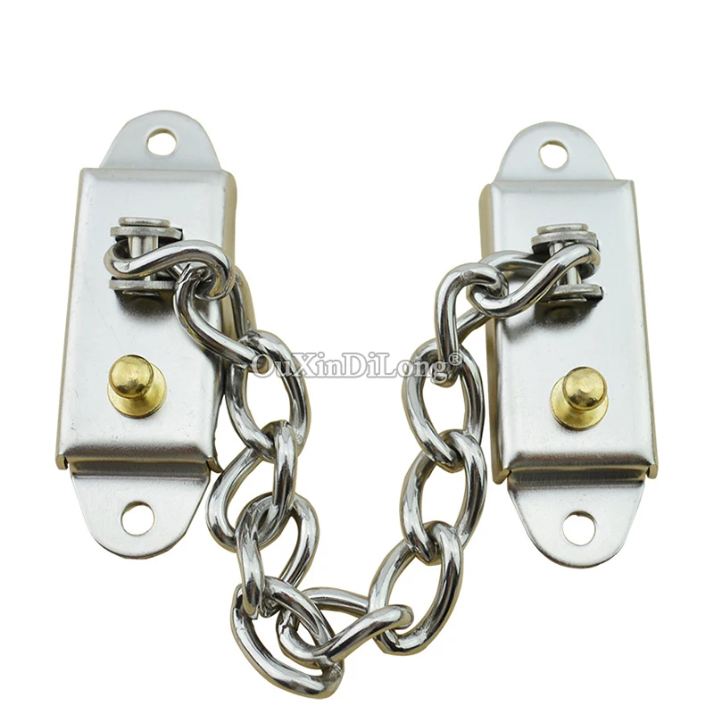 

Brand New 1PCS Home Anti-theft Door Chain Locks Protect Children Safety Limit Lock Prevent Open Door and Window Security Lock