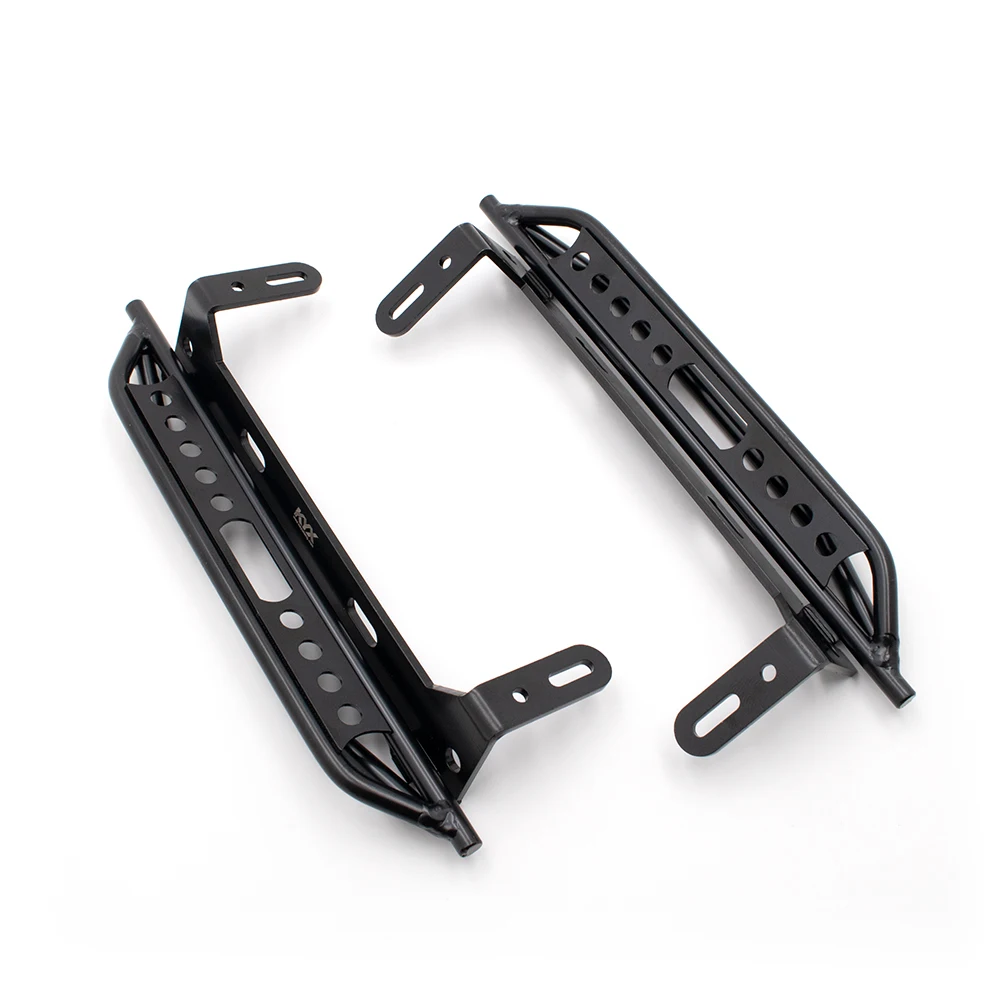 KYX Racing Metal Side Step Running Boards Foot-Plate for 1/10 RC Crawler Car Traxxas TRX-4 TRX4 Upgrades