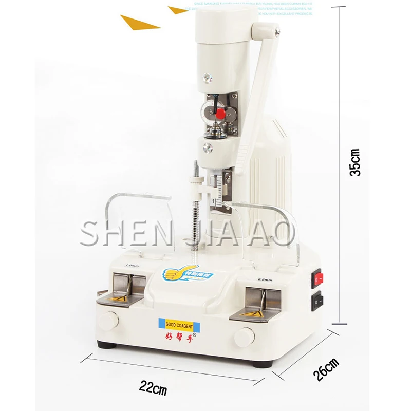 

1PC Frameless Lens Punching Machine Frameless Lens Punching Machine Punching Sawing Instrument Machine Optical Shop Equipment