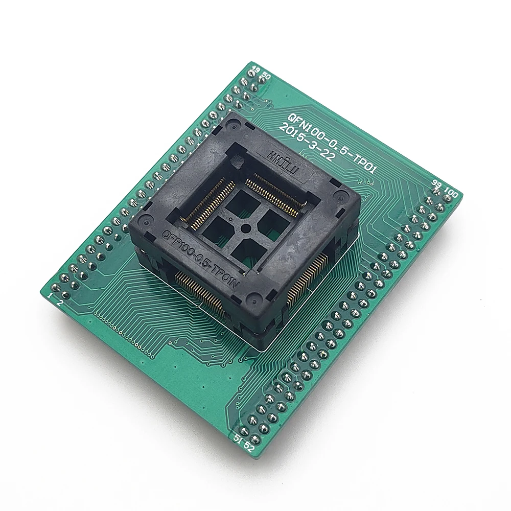 Qfp100 Burning Block Tqfp100 Fqfp100 Test Block Otq-100-0.5-09 Programming Block