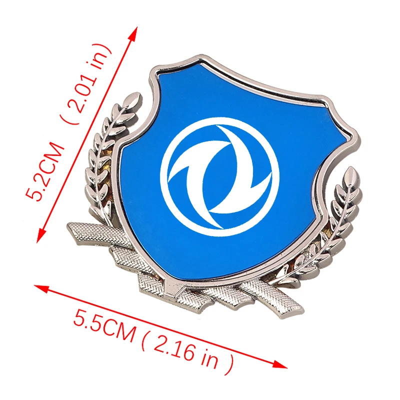 3D Sticker Auto Emblem Decal For dfmc VENUCIA SOKON DFSK JOYEAR AX3 AX5 A9 AX7 Pro AX4 A60 VIP Badge Car Styling Car Accessories