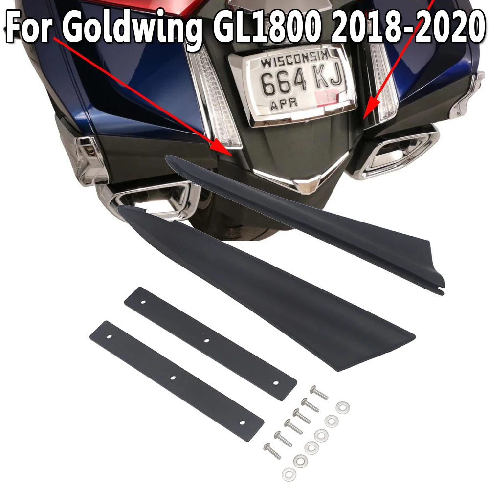 

Motorcycle Black Rear Fender Filler Strips Rear fender baffle For Honda Goldwing GL1800 GL 1800 F6B 2018 2019 2020