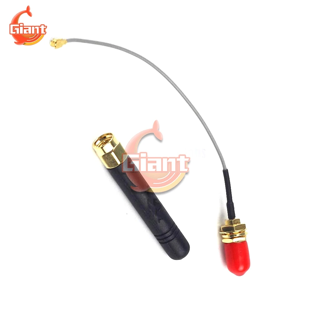 Straight Jack IPEX Antenna Connector RF Pigtail Cable for Board IOT 32u4 II Wifi Lora 32 SIM800L GPRS SIM GSM Wireless Module