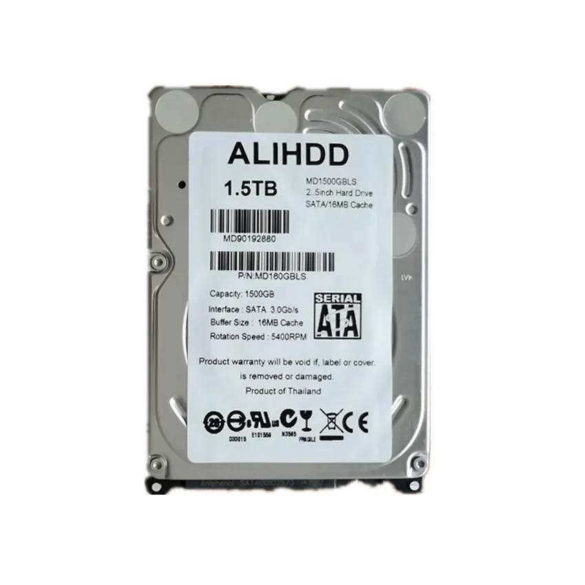 

1500GB SATA 2.5inch 15MM Height HDD for PC Tower/Server/Mini-ITX/Desktop/Machine Warranty for 1-year