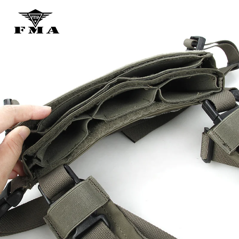 FMA Tactical Chest Rig Set completo Multicam 500D SS Micro Low Profile Light Fight Combat Chest spedizione gratuita