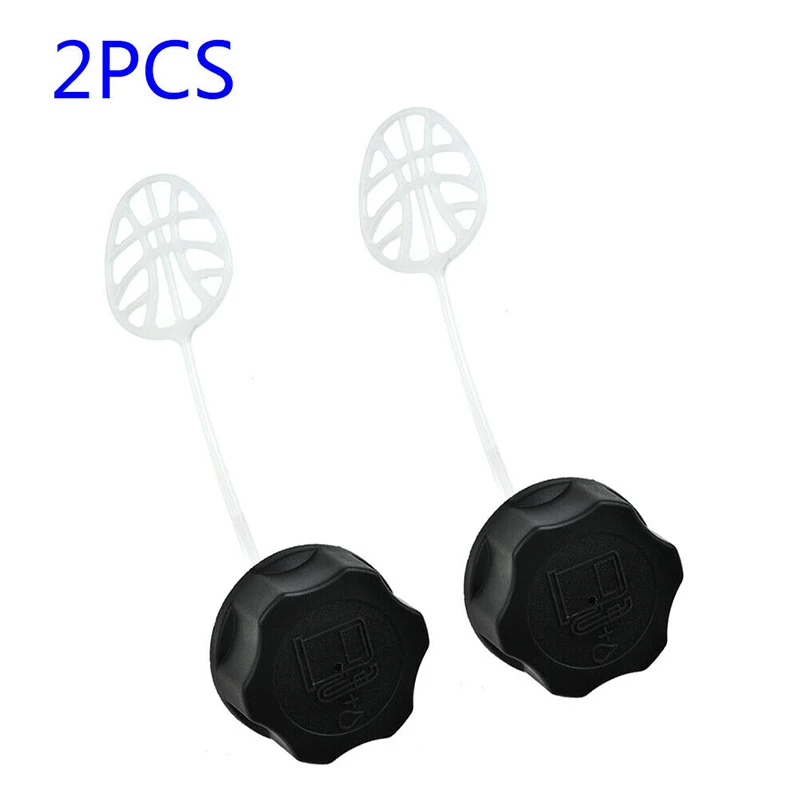 2PCS Fuel Petrol Tank Cap Cover For Strimmer Trimmer Brushcutter Spare Parts Replacement Fuel Tank Cap Plastic Fuel Tank Cap New