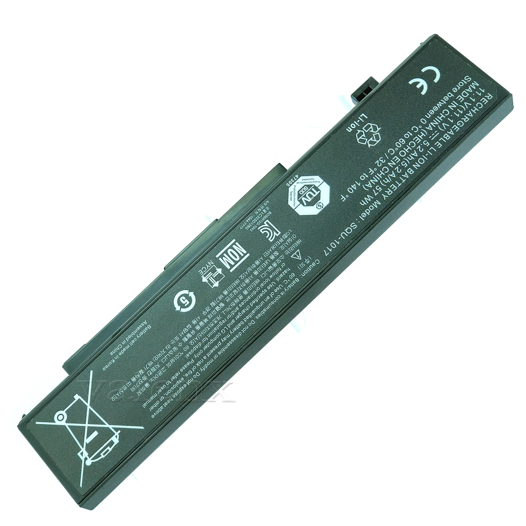 battery EAC61538601 SQU-1017 SQU-1007 for LG XNOTE N450E N450G P420K P420S S525 S535L S550G SD550 N560