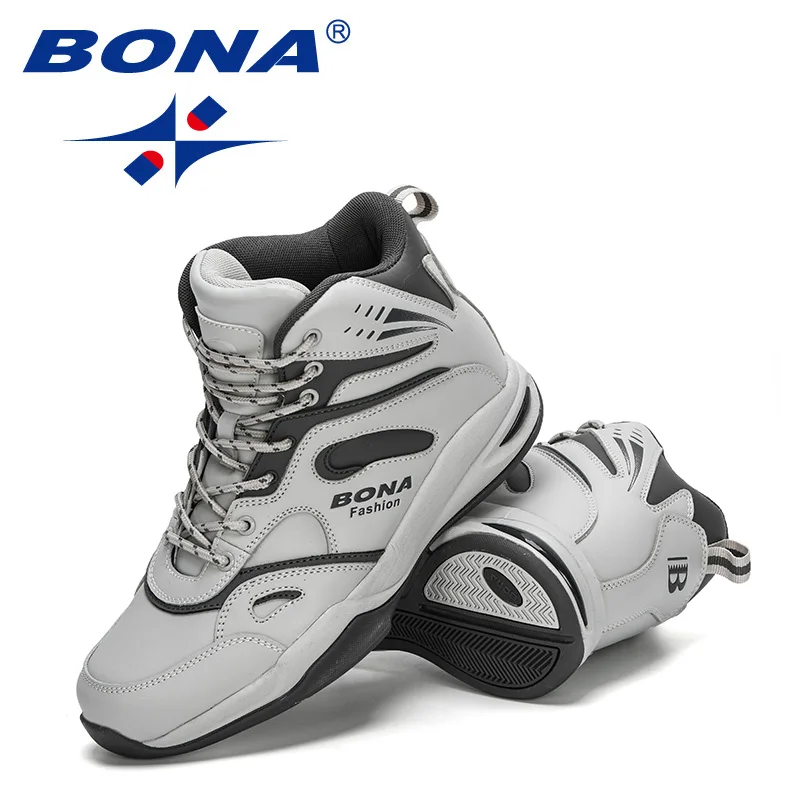 BONA New Arrival Basketball Shoes Men Cushioning Light Trendy Sneakers Man Zapatos Hombre Outdoor Sports Footwear Masculino