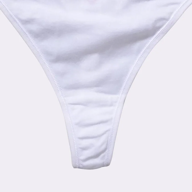 String en coton sexy pour femme, taille basse, sans couture, sous-vêtement confortable, lingerie pour femme, caleçon féminin, string G, 4 pièces