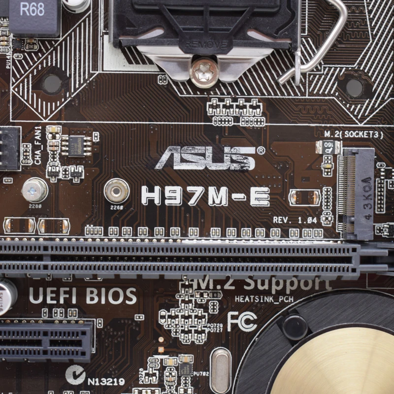 Imagem -05 - Placa-mãe Intel H97 Ddr3 16gb Pci-e 3.0 M.2 Usb 3.0 Micro Atx Suporta Core I34150 I5-4670 I7-4770 Asus-h97m-e