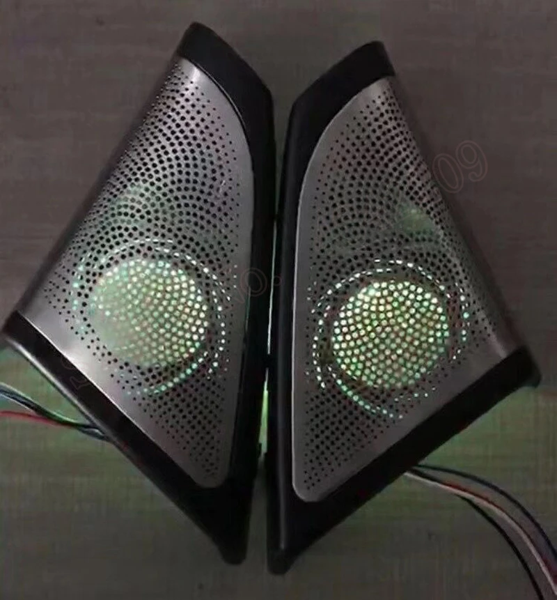 

Auto Luminous LED For BMW 5 Series F10 F11 F18 Tweeter Speaker Panel Atmosphere Lamps Ambient Light Cover Car Treble Decorative