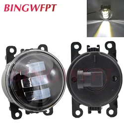 2pcs/pair LED fog Lights For Jeep Cherokee KL 2014 2015 2016 For Jeep Compass MP 2017 2018 For Jeep Renegade BU 2015 2016 2017