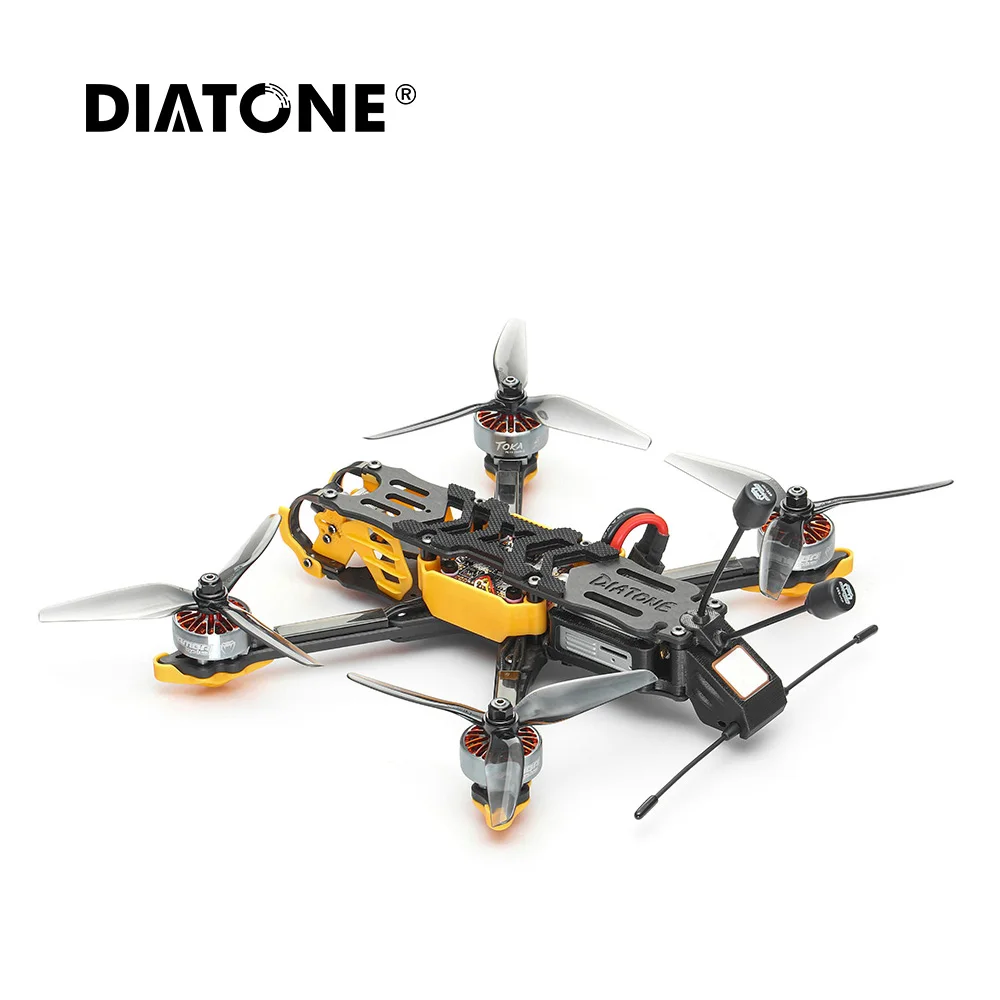 DIATONE Roma F5 V2 DJI Multirotors 6S Version with F722 DJI MK2/F50BL32 Stack 2306.5 Brushless Motor S5 Propellers