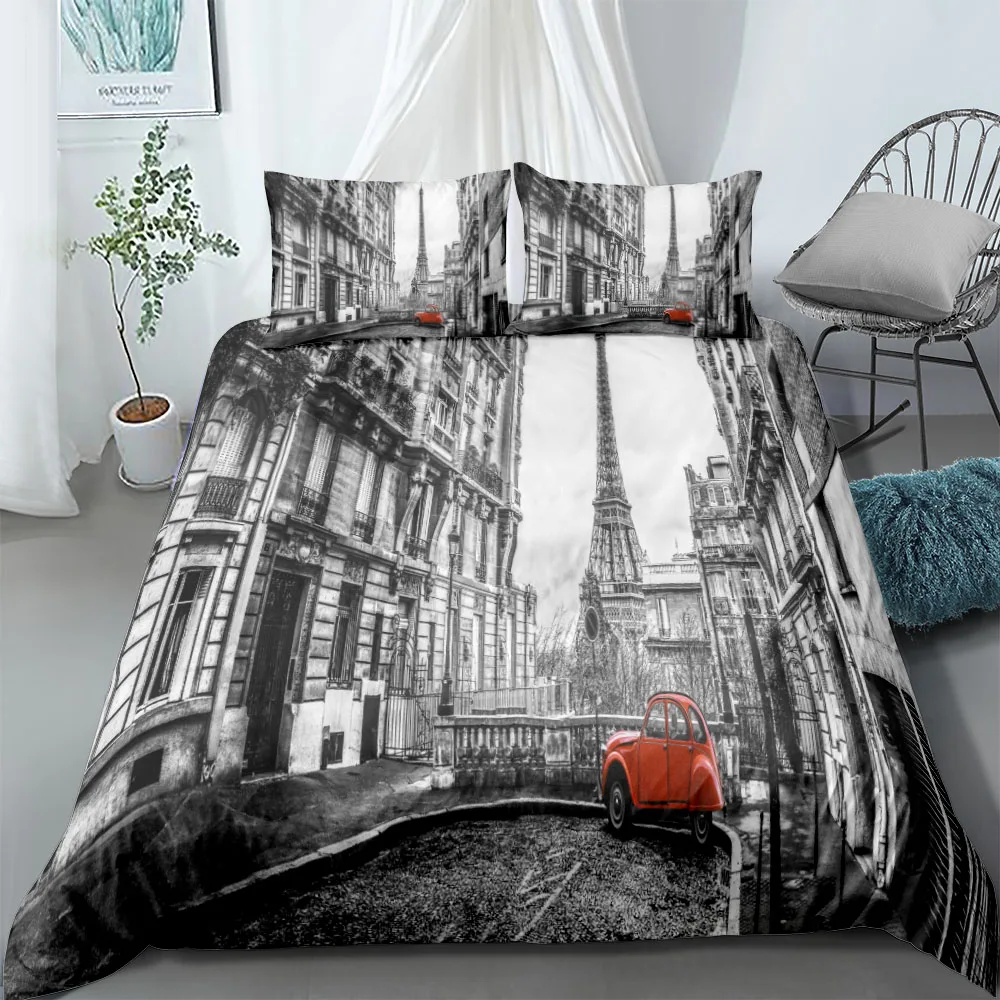 Imagem -05 - Neon City Night Duvet Cover Grupo Linho Solteiro Twin Duplo Rainha Rei Cal Cama King Size