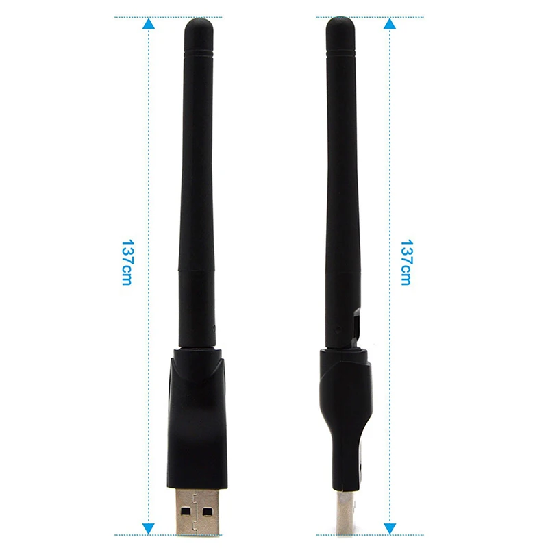 USB WiFi Antenna Wireless Network Card MT-7601 For Digital Satellite Receiver Decoder Freesat V7 HD V8 Super IP-S2 For PC Laptop