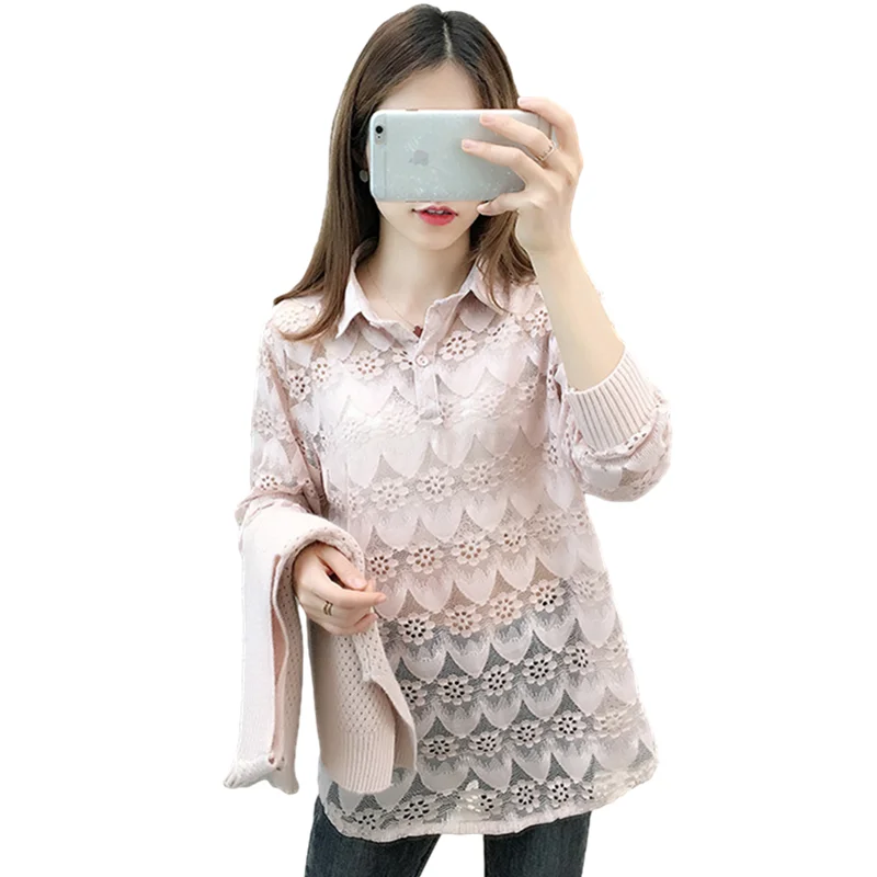 2-piece Knitted Sweater Women Pullover Tops Woman Sweaters Hollow Knit Sweater Vest Spring and Autumn Clothes Mujer Suéteres