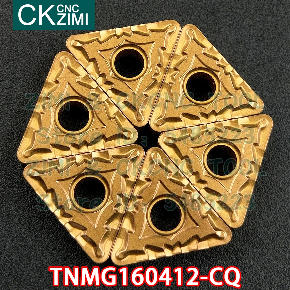 TNMG160412-CQ TNMG 160412 CQ carbide insert External turning inserts tool CNC mechanical Metal lathe wood Cutting tool for steel