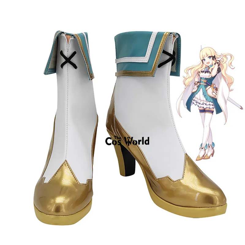 

Princess Connect! Re:Dive Sasaki Saren Games Anime Customize Cosplay High Heels Shoes Boots