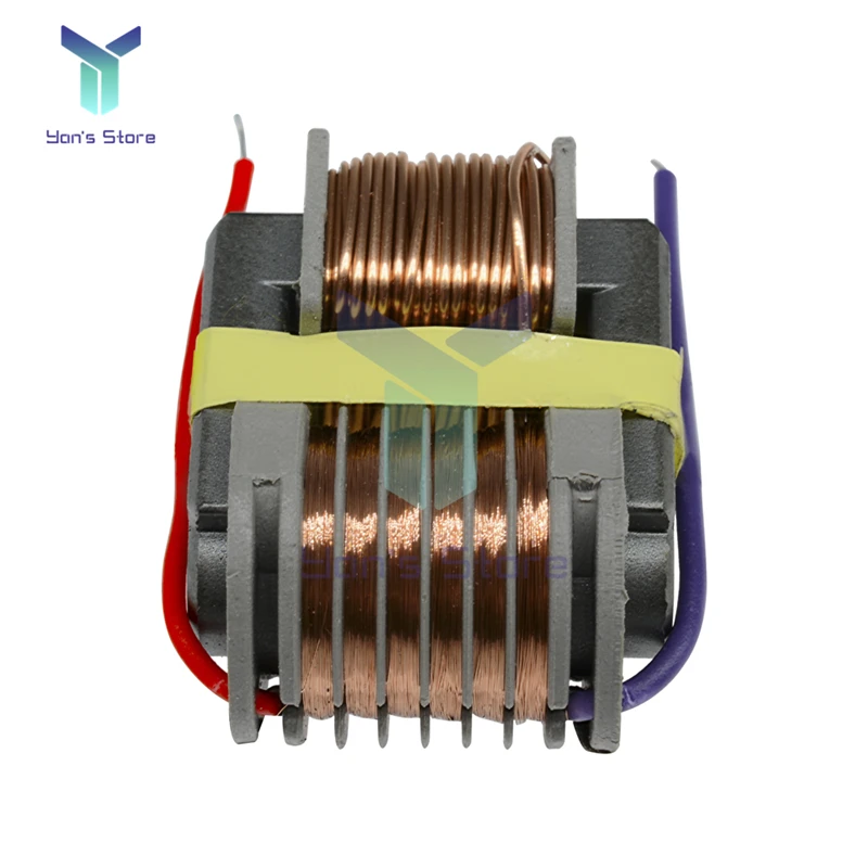 15KV สูงความถี่และแรงดันไฟฟ้าอินเวอร์เตอร์แรงดันไฟฟ้า Coil Arc Generator Step Up Inverter Boost Converter Power Transformer Coil
