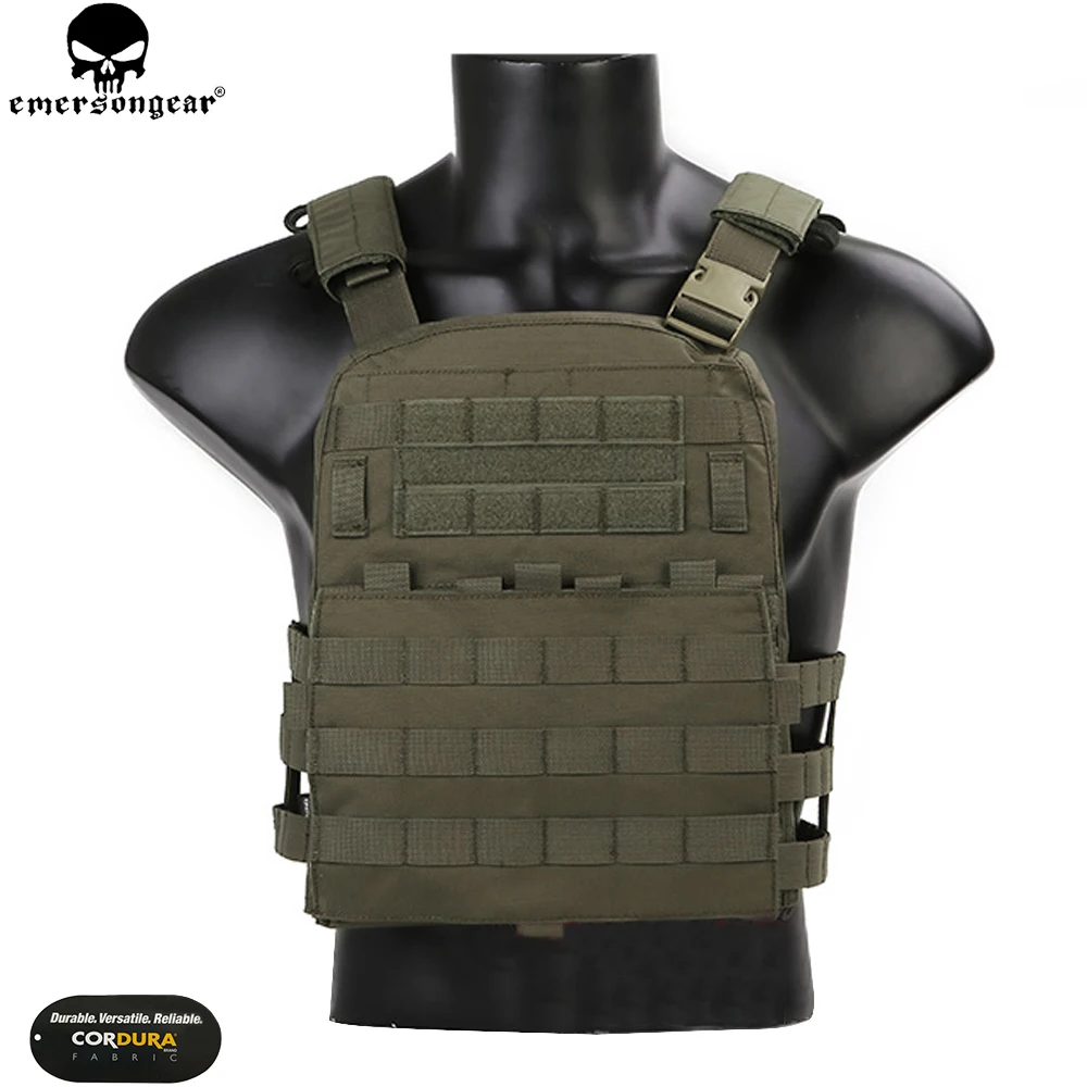 

EMERSONGEAR Lightweight AVS VEST Airsoft Combat Paintball Outdoor Hunting Molle Plate Carrier Vest Multicam Black Vest EM7398